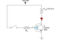 cara kerja transistor sebagai saklar