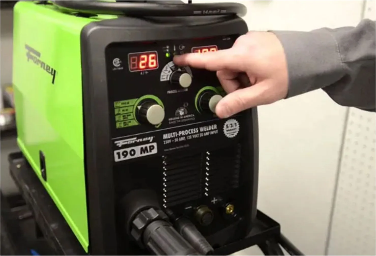 cara mengatur ampere las listrik