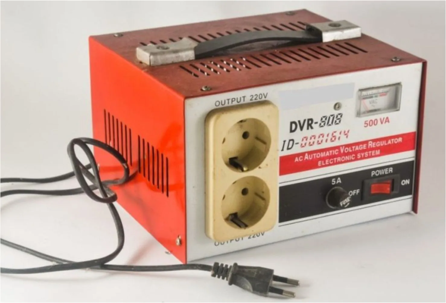 ciri ciri stabilizer listrik rusak