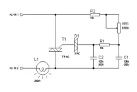 rangkaian dimmer sederhana