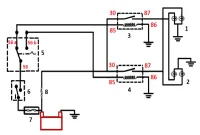 rangkaian kelistrikan lampu kepala