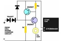 rangkaian lampu emergency otomatis