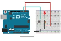 rangkaian push button arduino