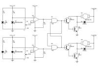 rangkaian robot line follower