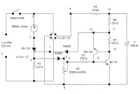 rangkaian scr sebagai saklar