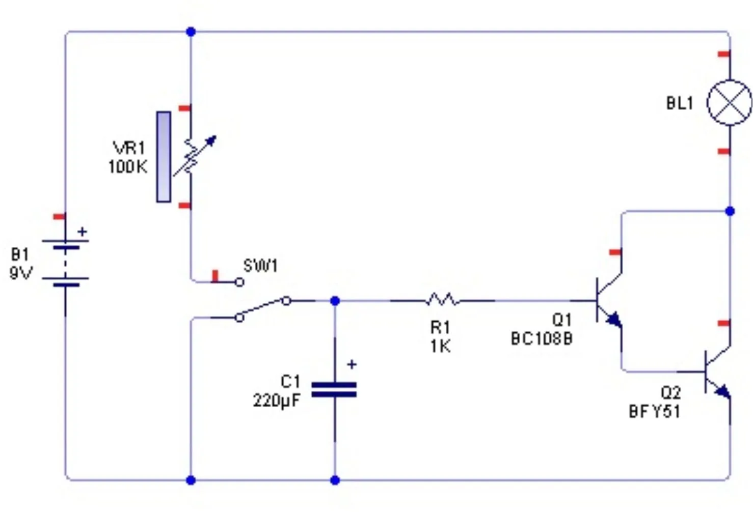 rangkaian timer delay