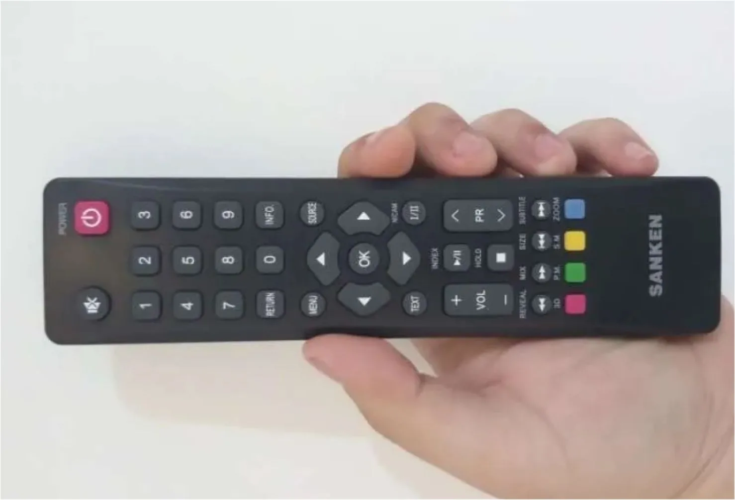 kode remot tv sanken