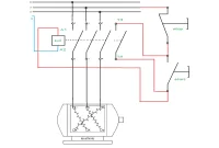 rangkaian pengunci kontaktor