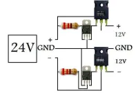 rangkaian regulator 7812