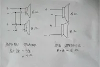 rangkaian seri speaker