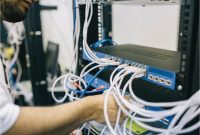 cara memasang kabel straight