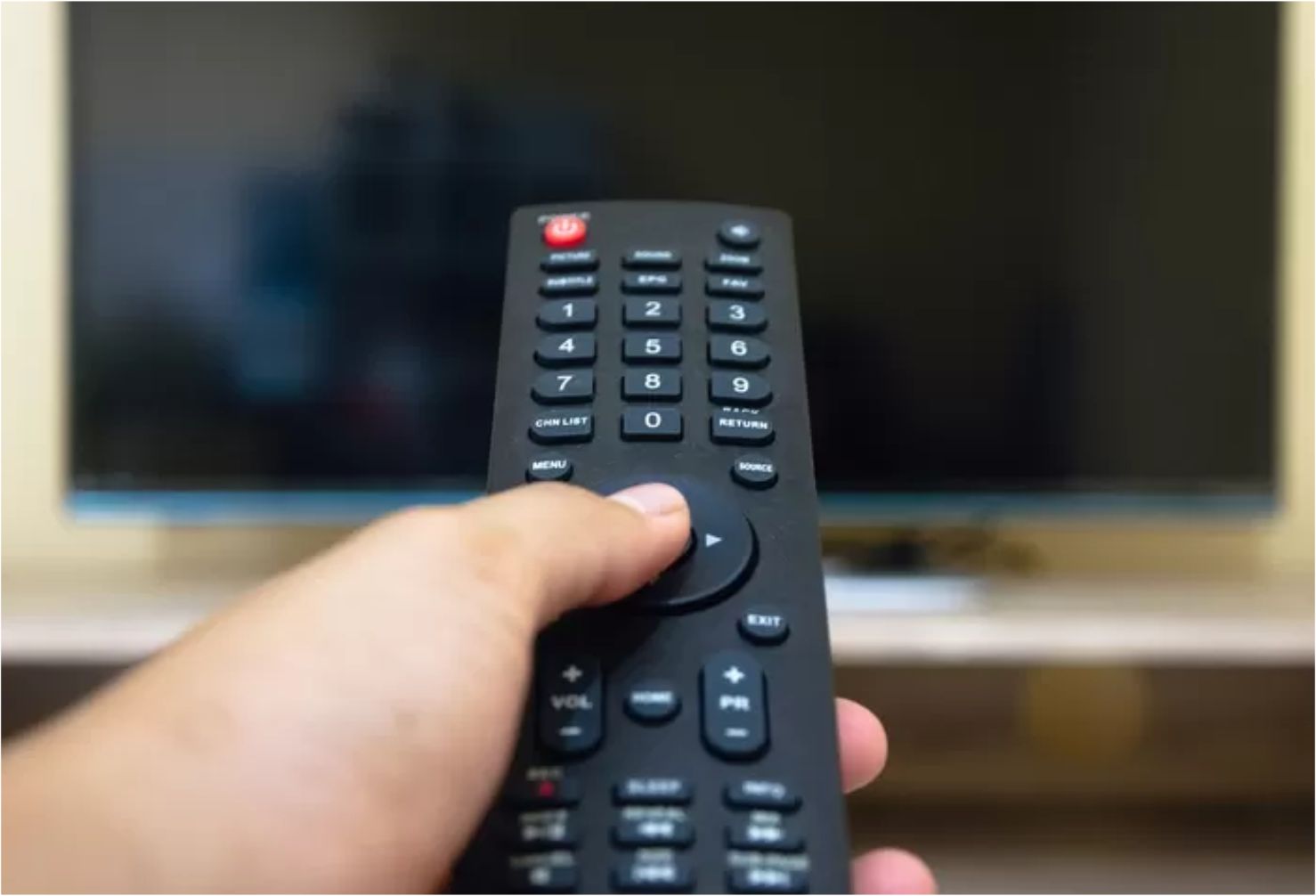 cara memperkecil layar tv polytron dengan remot